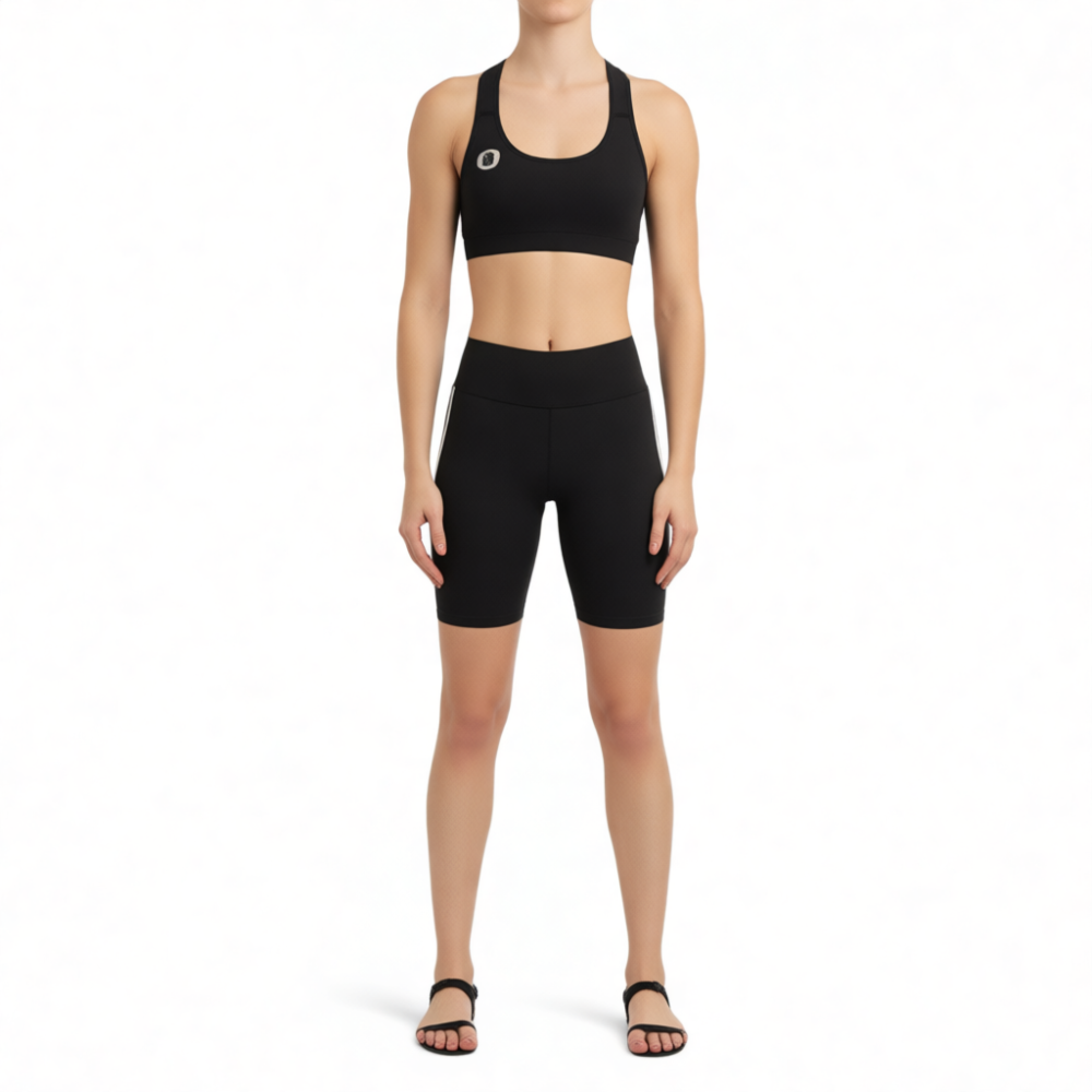 Running Gear Junior - Yüksek Bel Fitness Yoga Şortu Kadın