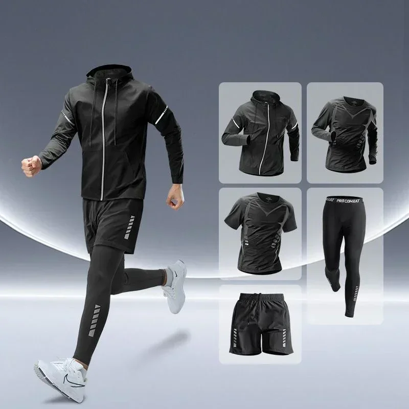 Running Gear Outfit - Yeni Gelen Erkek Atletik Antrenman Seti