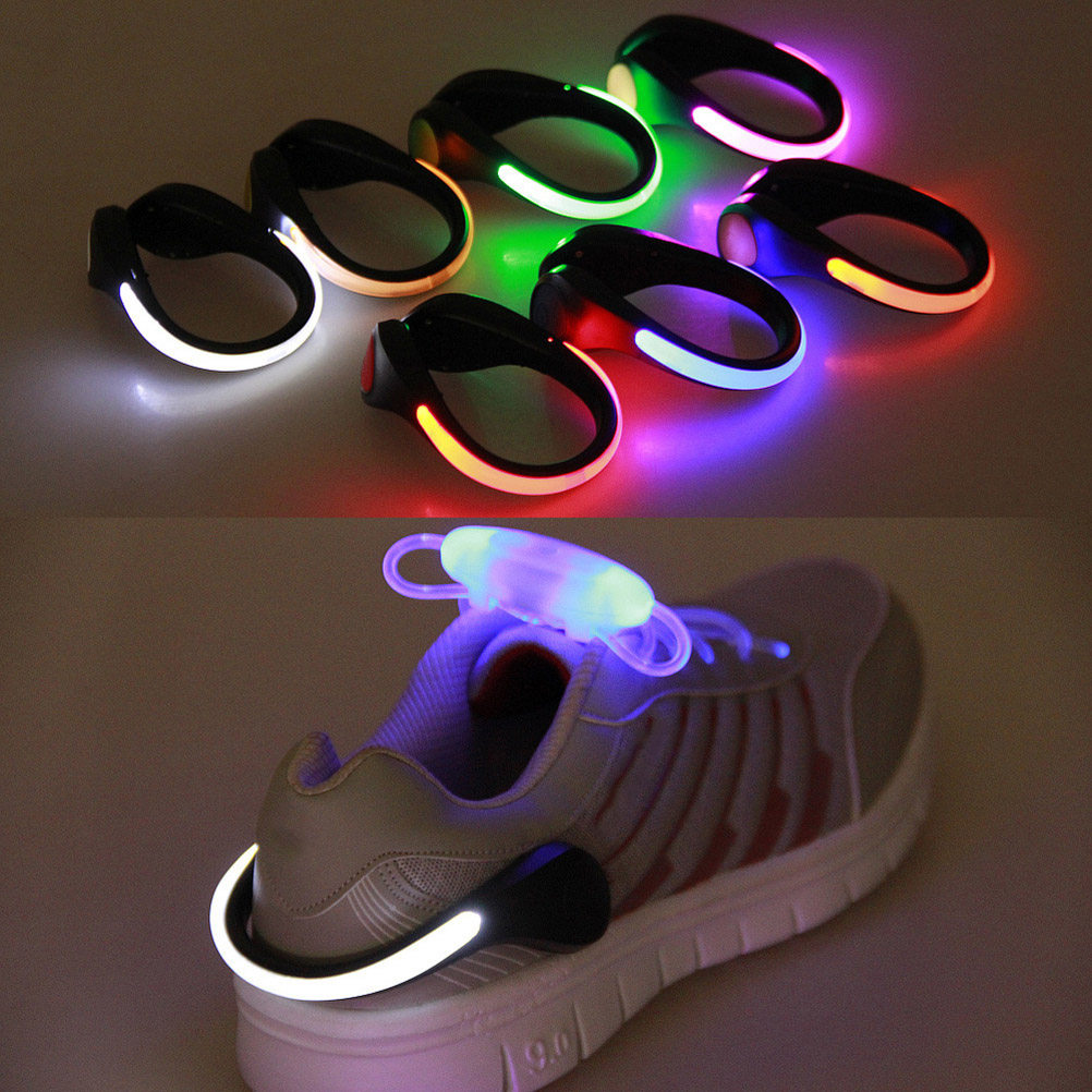 Running Gear Green - 1 Adet LED Ayakkabı Işık Klipsi