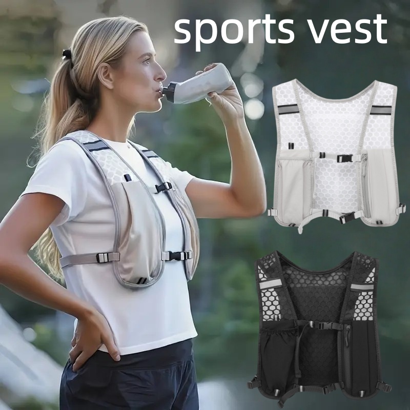 Running Hydration Vest - Unisex Koşu Yeleği Su Geçirmez Nefes