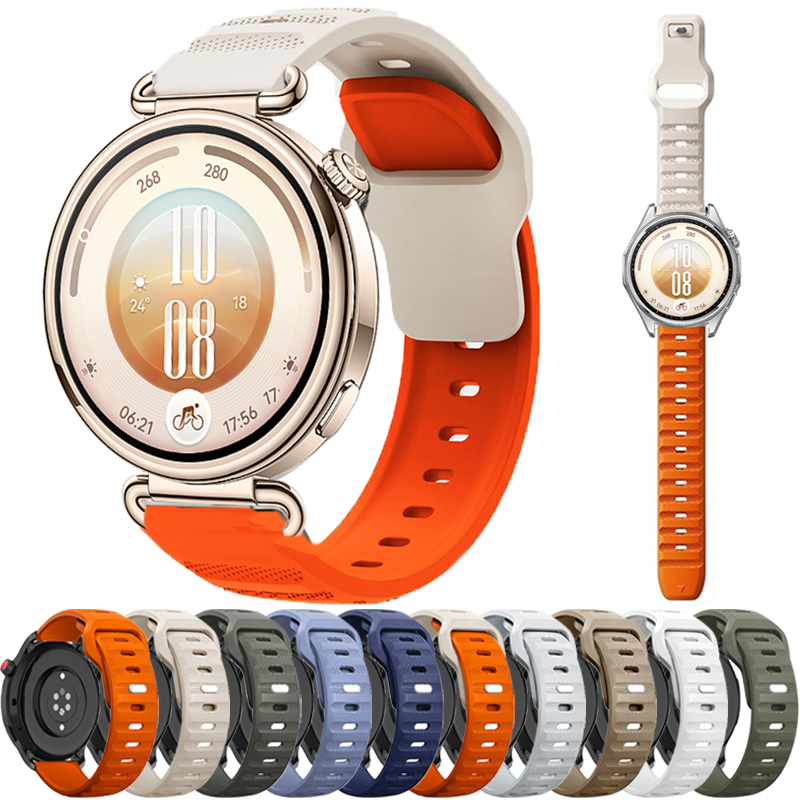 Runners Gear - 18mm 20mm 22mm Silikon Kayış Huawei