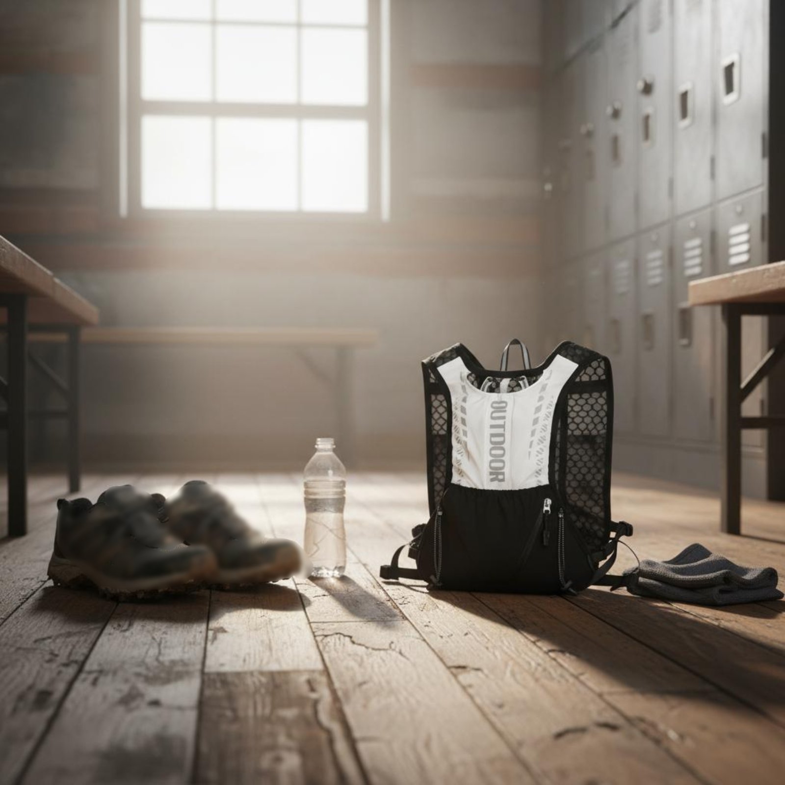 Running Gear Outdoor - Uzun Mesafe Hidrasyon Yeleği Hafif Arazi