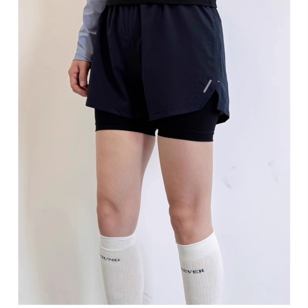 Bayan Atletik Şort Çift Katman - Running Gear Junior incelemesi ve fiyatı