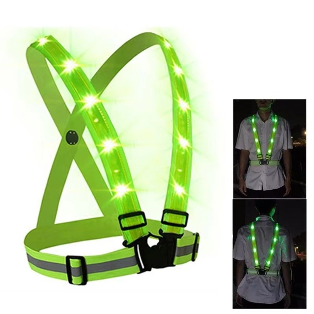 Yeni Polyester LED Güvenlik Ye - Running Gear Green incelemesi ve fiyatı