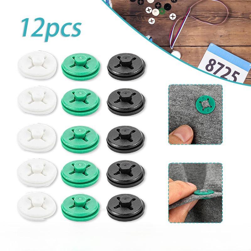 12 Adet Yarış Numarası Tutucu  - Running Gear Green incelemesi ve fiyatı